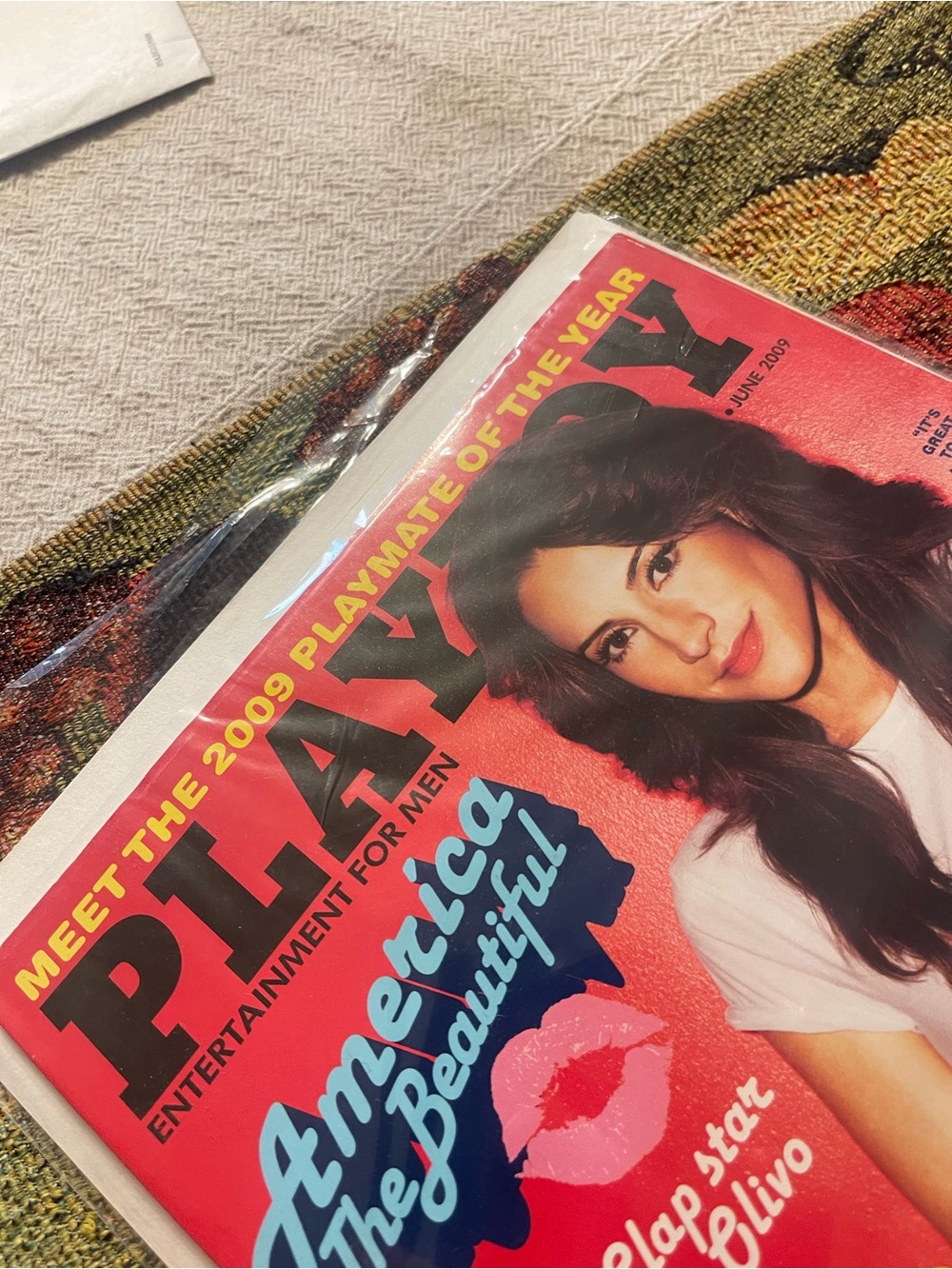 Vintage 2009 June Playboy magazine